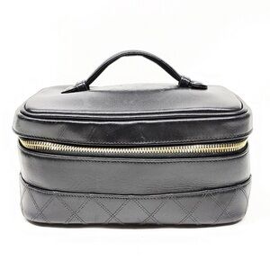 Chanel Vanity Bag Black Leather 
Can be used in different ways
